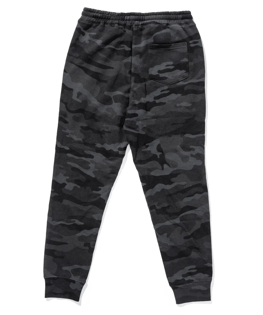 100 miles brand black camo signature joggers