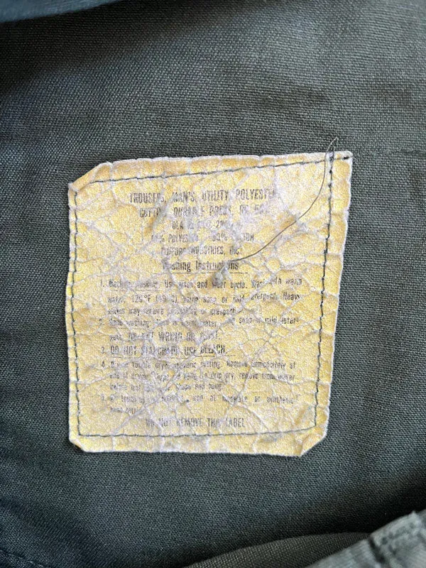 1980s Fatigue pants OG 507 - 36x33