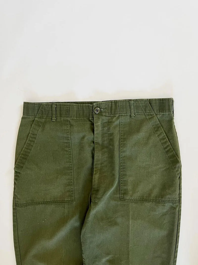 1980s Fatigue pants OG 507 - 36x33