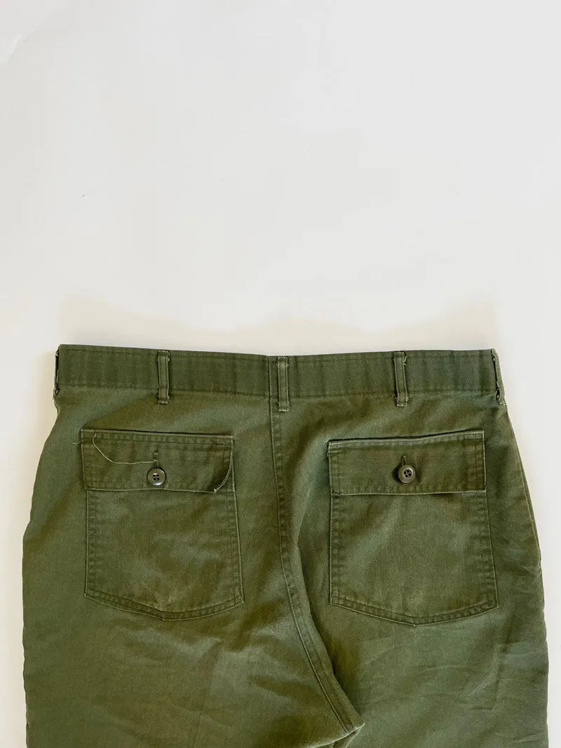 1980s Fatigue pants OG 507 - 36x33