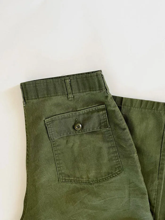 1980s Fatigue pants OG 507 - 36x33