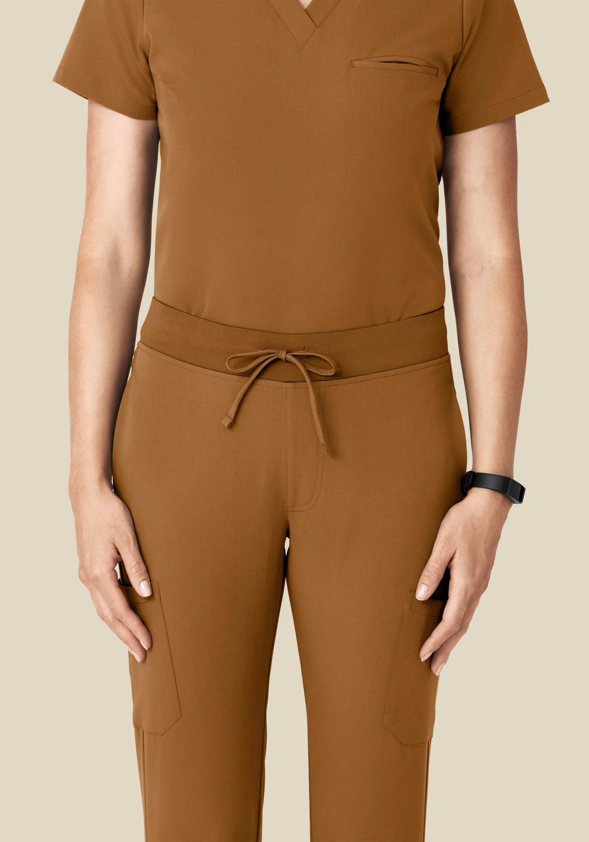 9 Pocket Joggers Camel