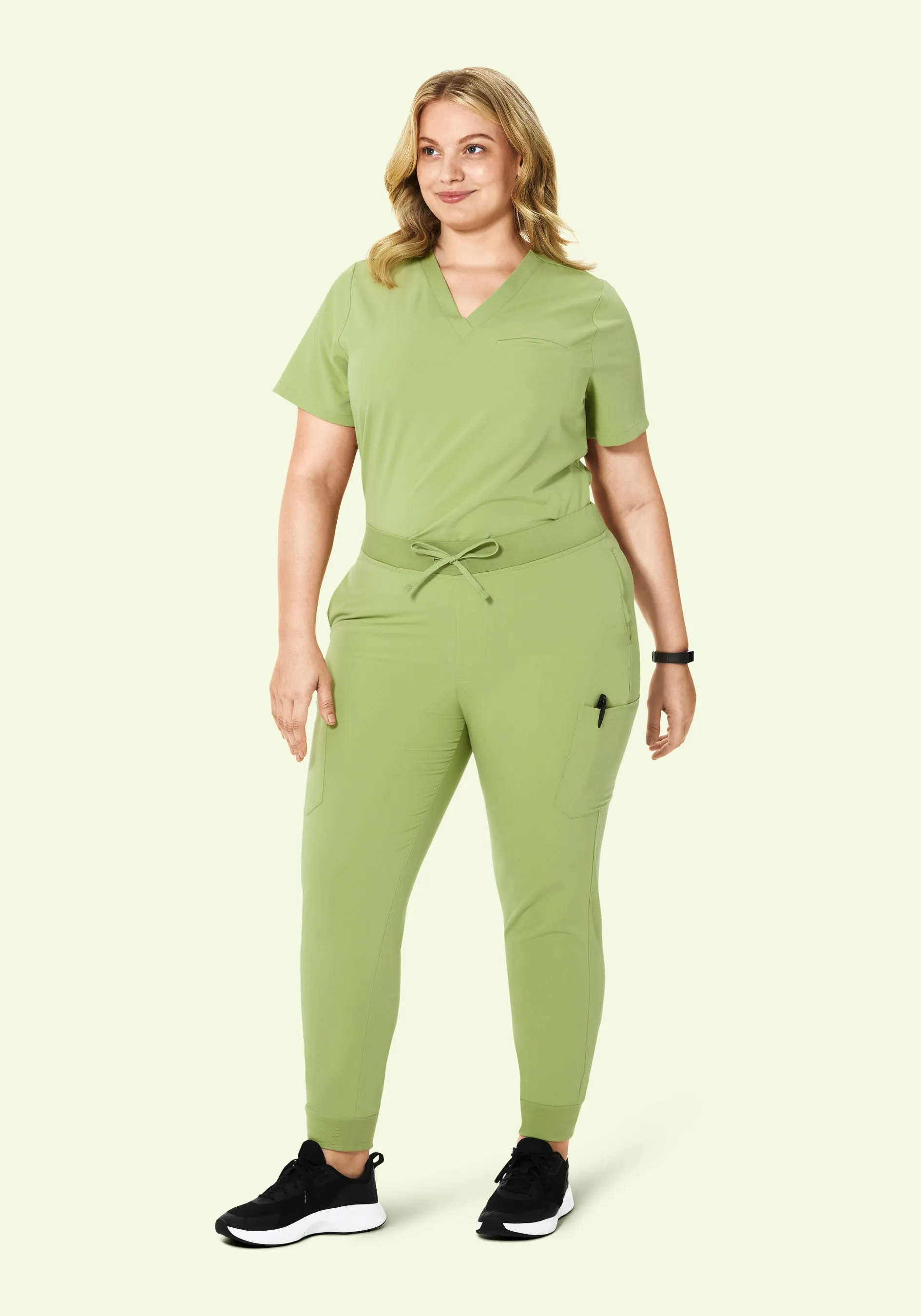 9 Pocket Joggers Fern