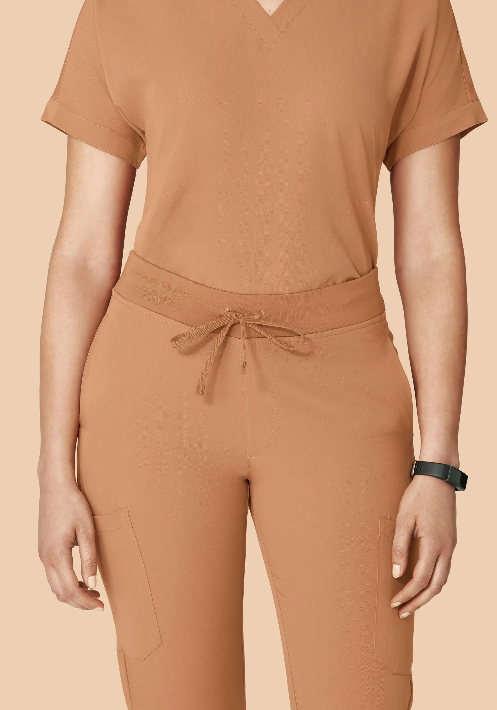 9 Pocket Joggers Ochre