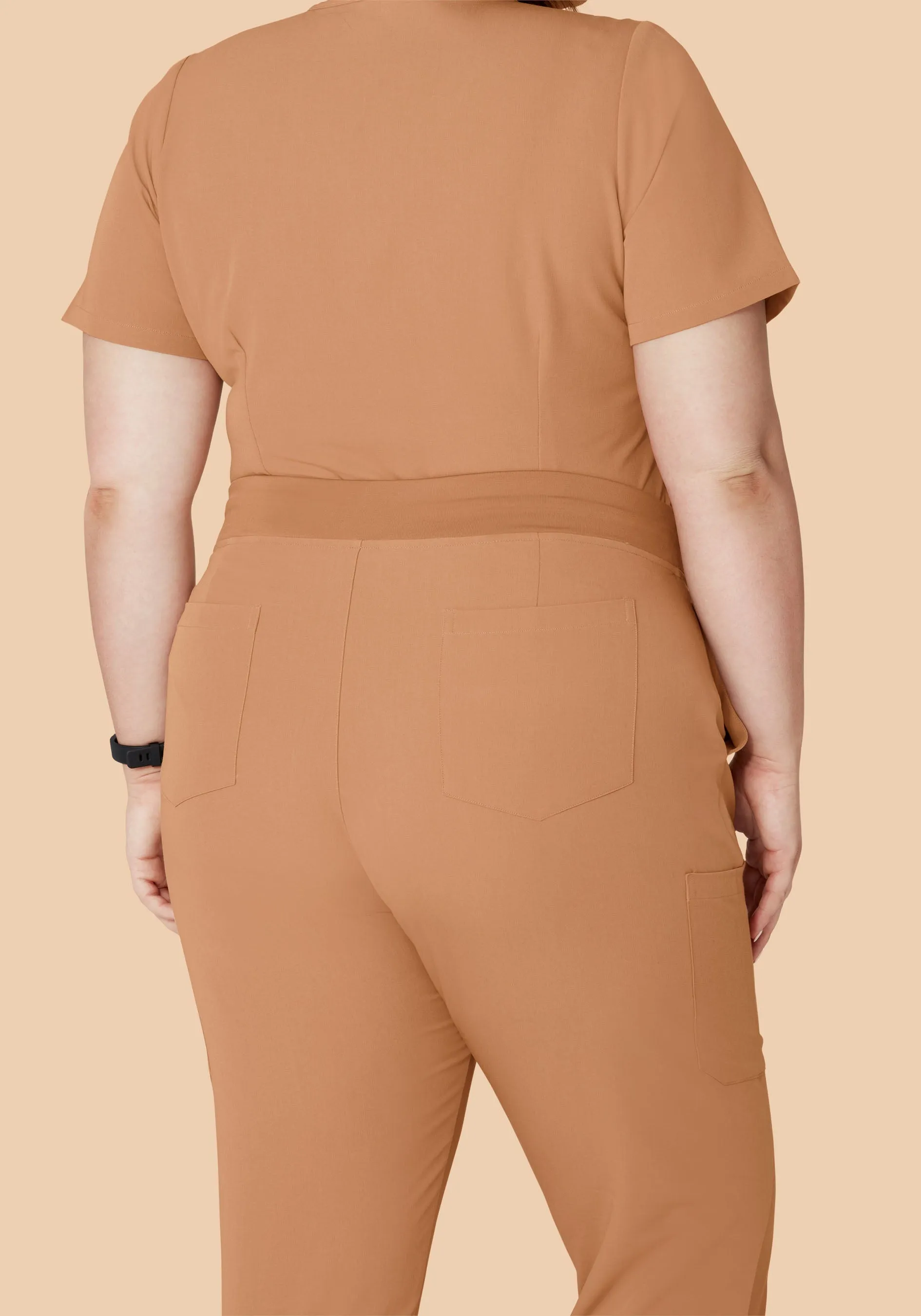 9 Pocket Joggers Ochre