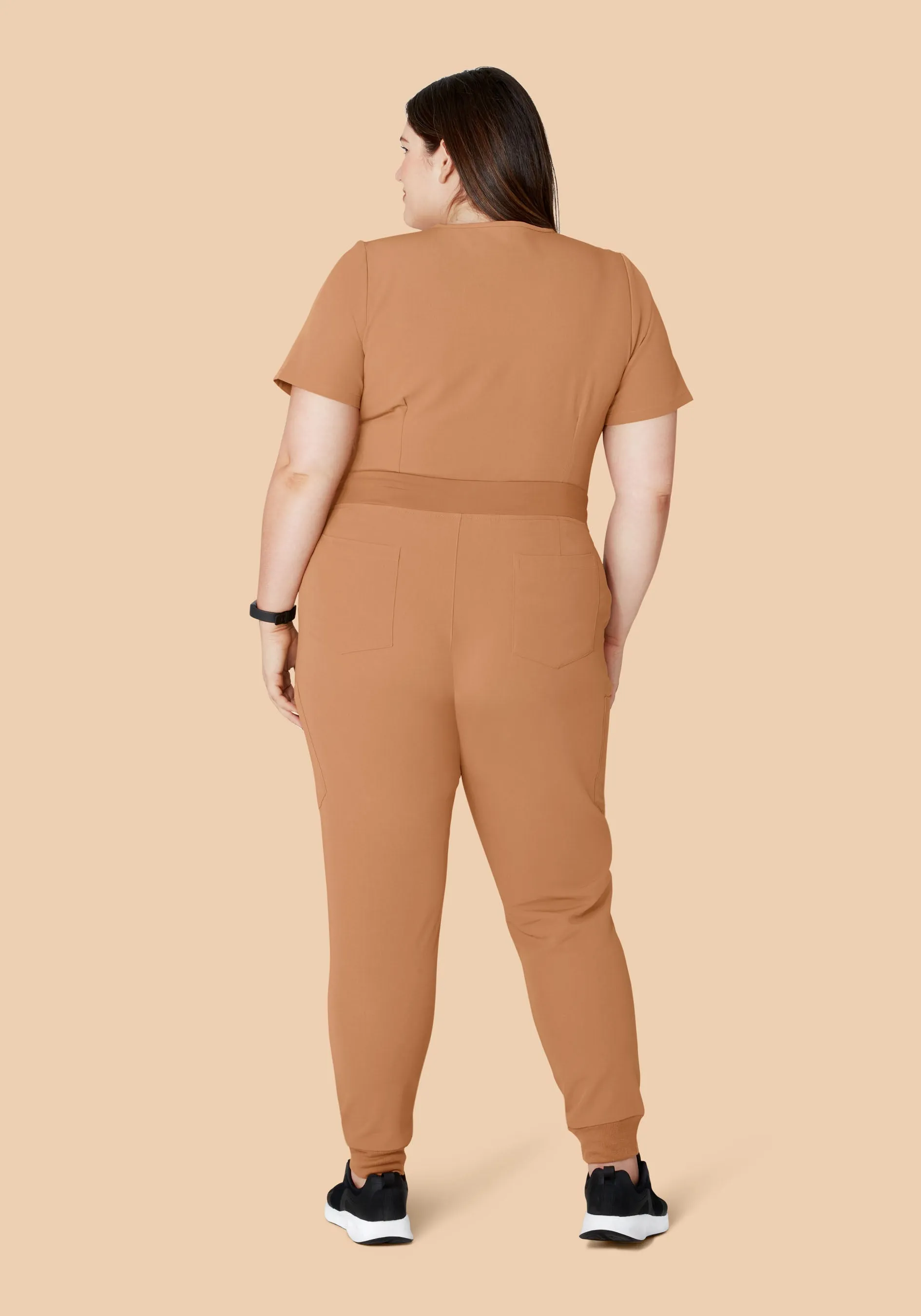 9 Pocket Joggers Ochre