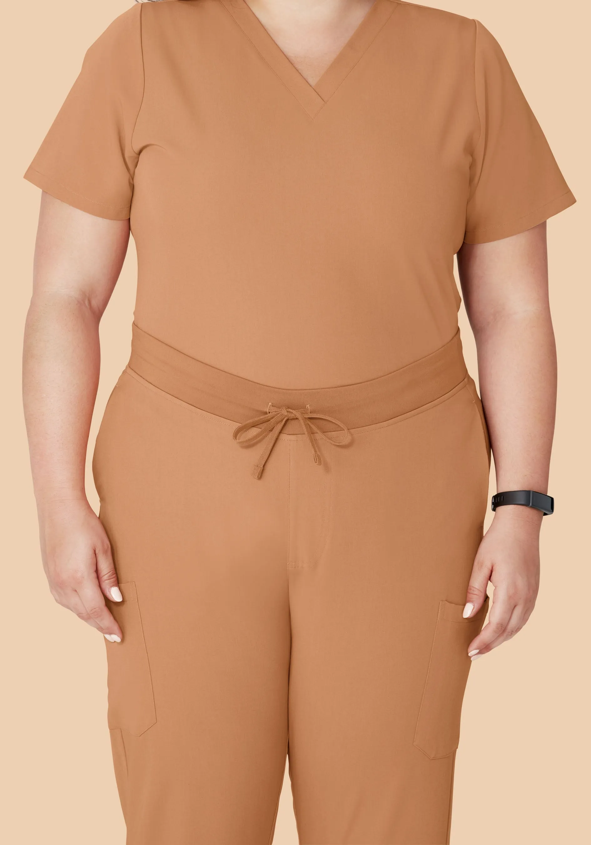 9 Pocket Joggers Ochre