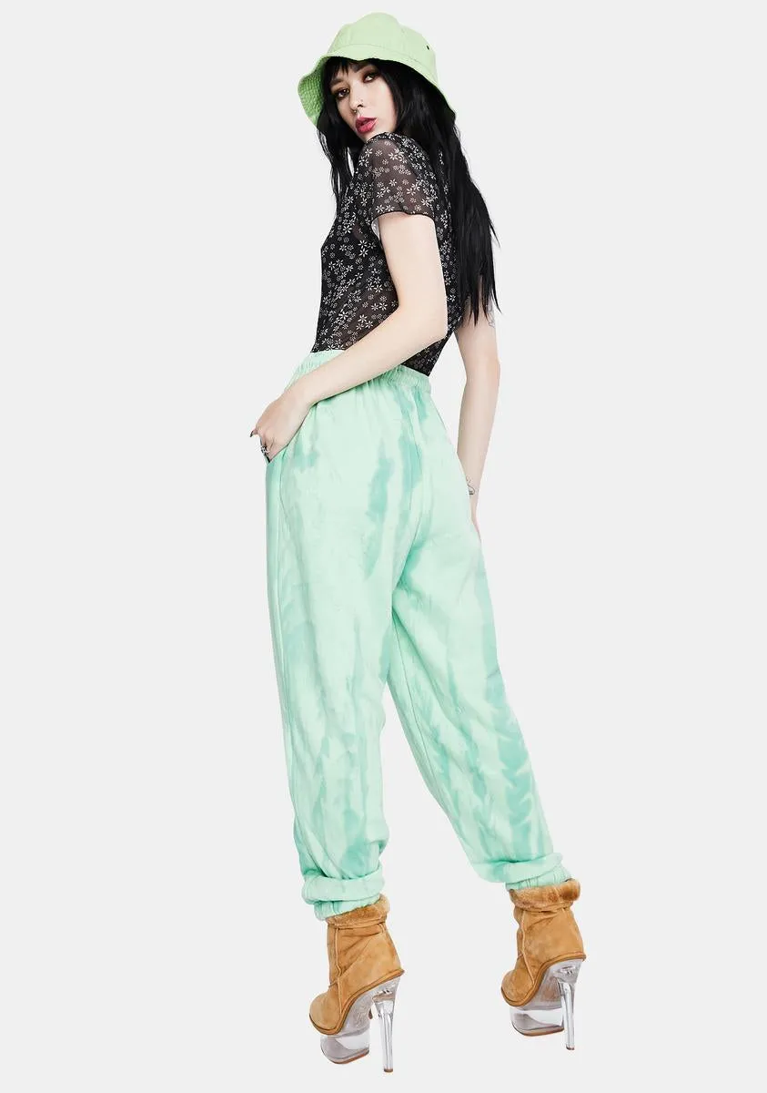 90's Tie Dye Oversized Joggers