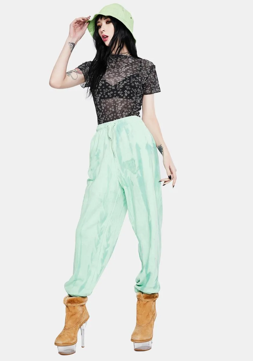 90's Tie Dye Oversized Joggers