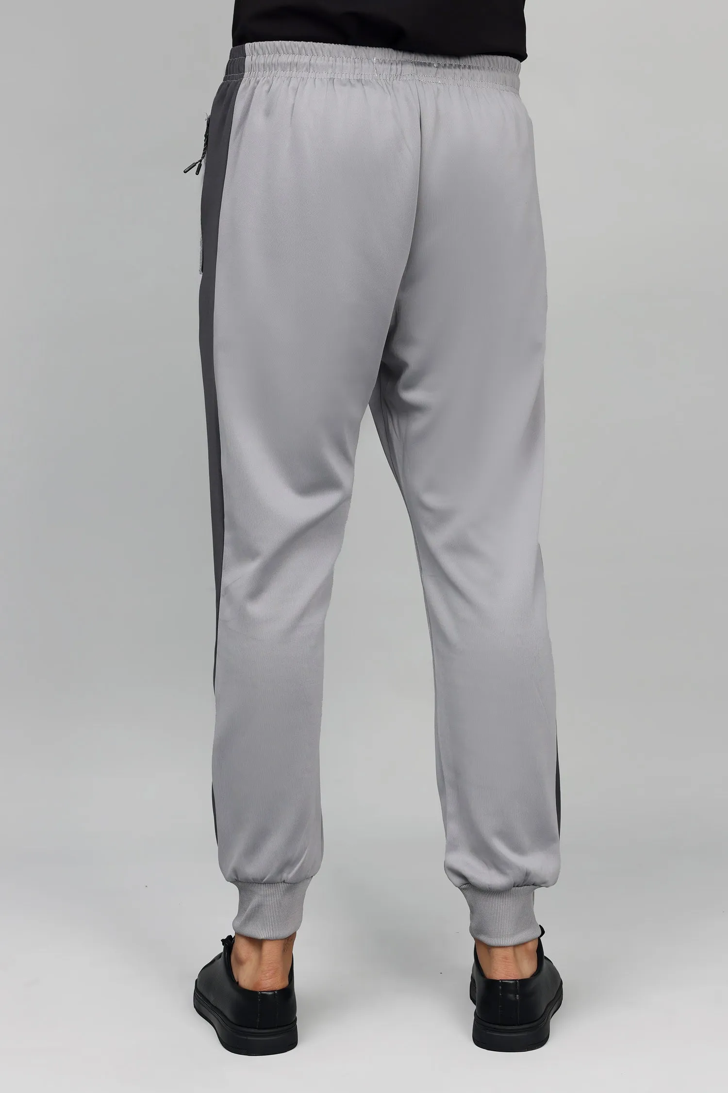 ACTIVEWEAR TRACKSUIT-LT-GREY/DK-GREY