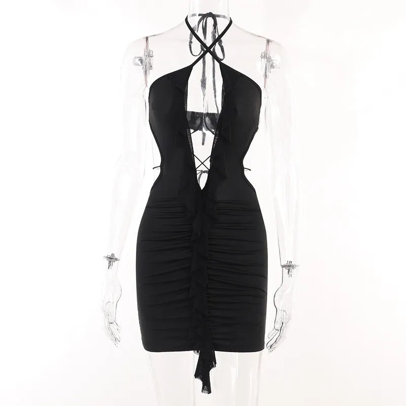 Addicted To Your Lips Mini Dress