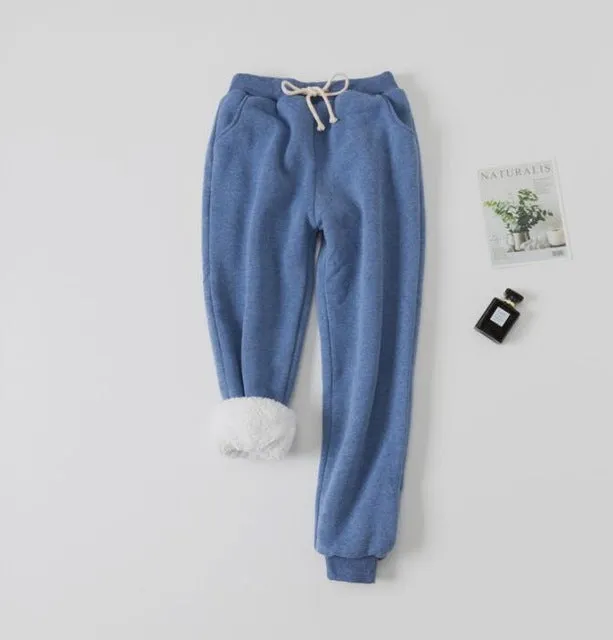 Albert – Lamb Velvet Padded Sweatpants