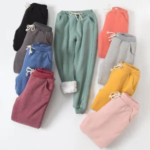 Albert – Lamb Velvet Padded Sweatpants