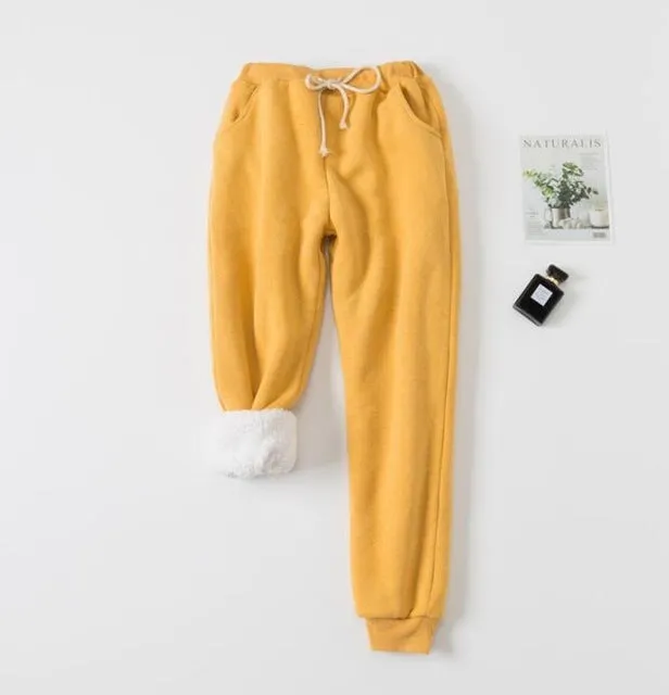 Albert – Lamb Velvet Padded Sweatpants