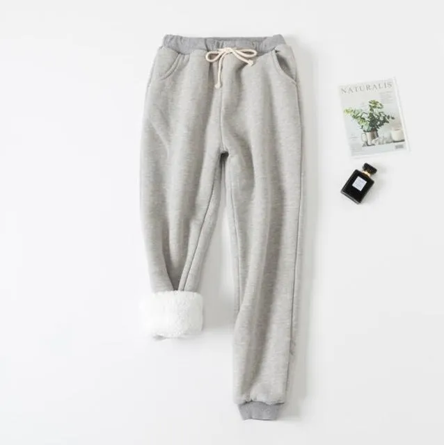 Albert – Lamb Velvet Padded Sweatpants