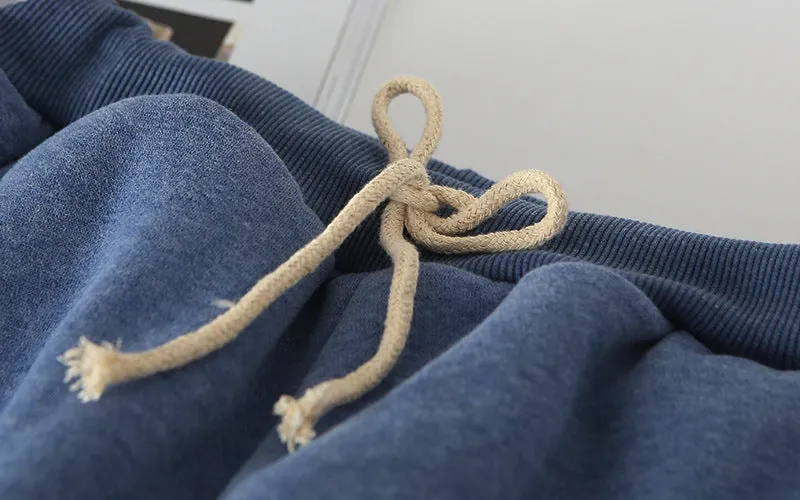 Albert – Lamb Velvet Padded Sweatpants