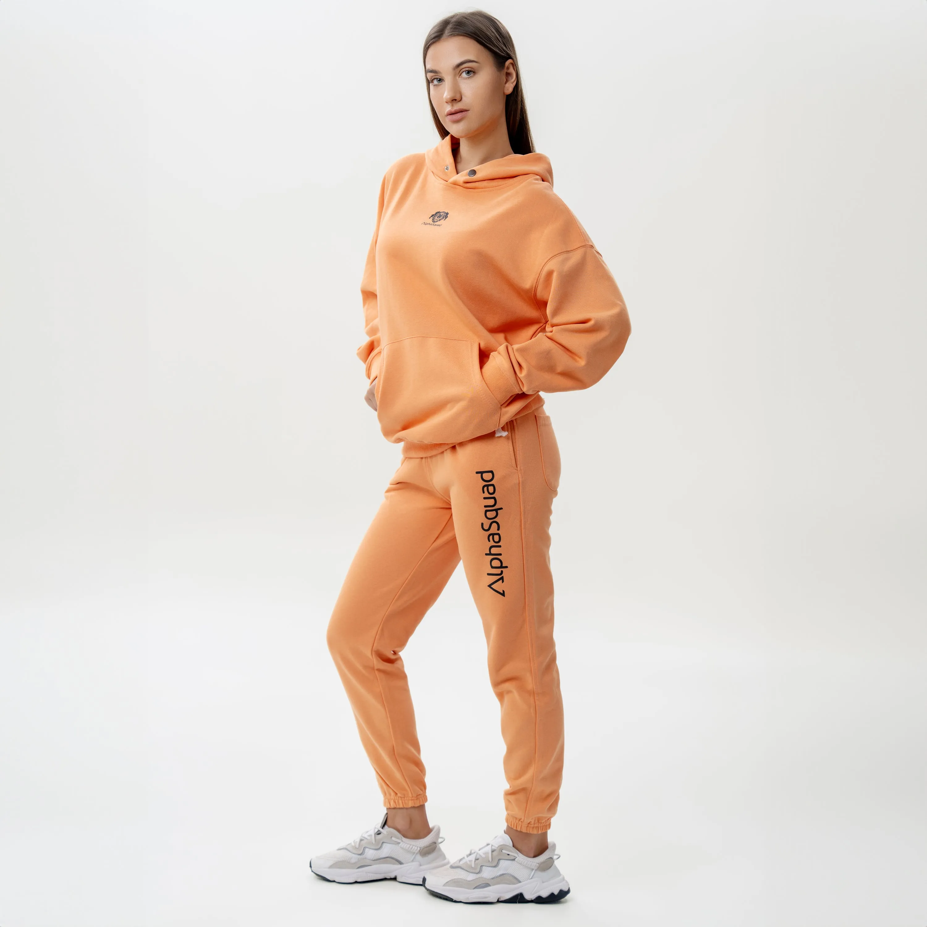 AlphaSquad Unisex Casual Tracksuit Hooded Sweatshirt and Sweatpants for Running, Jogging, Gymwear, Sportswear, Athletic Sports Jacket and Pants Set