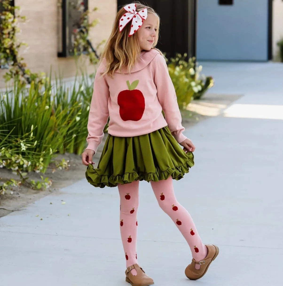 Apple Knit Tights (3-4Y)
