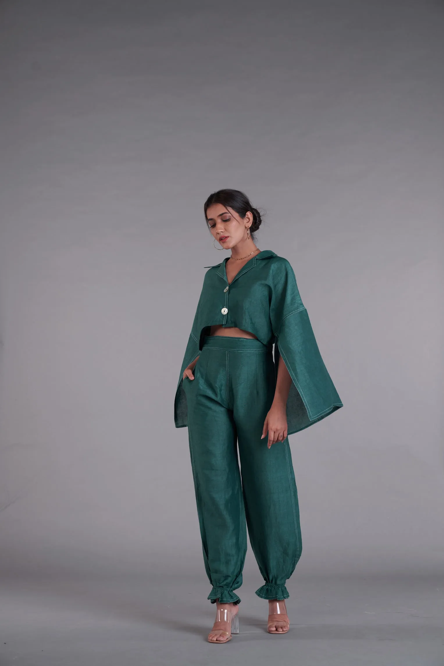 Asal Midnight Green Co-ord Set