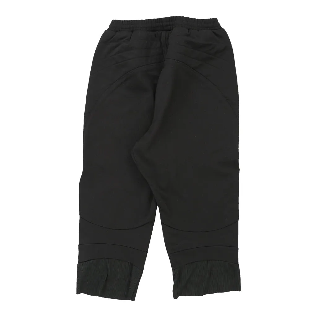 Asics Cropped Joggers - XL Black Cotton