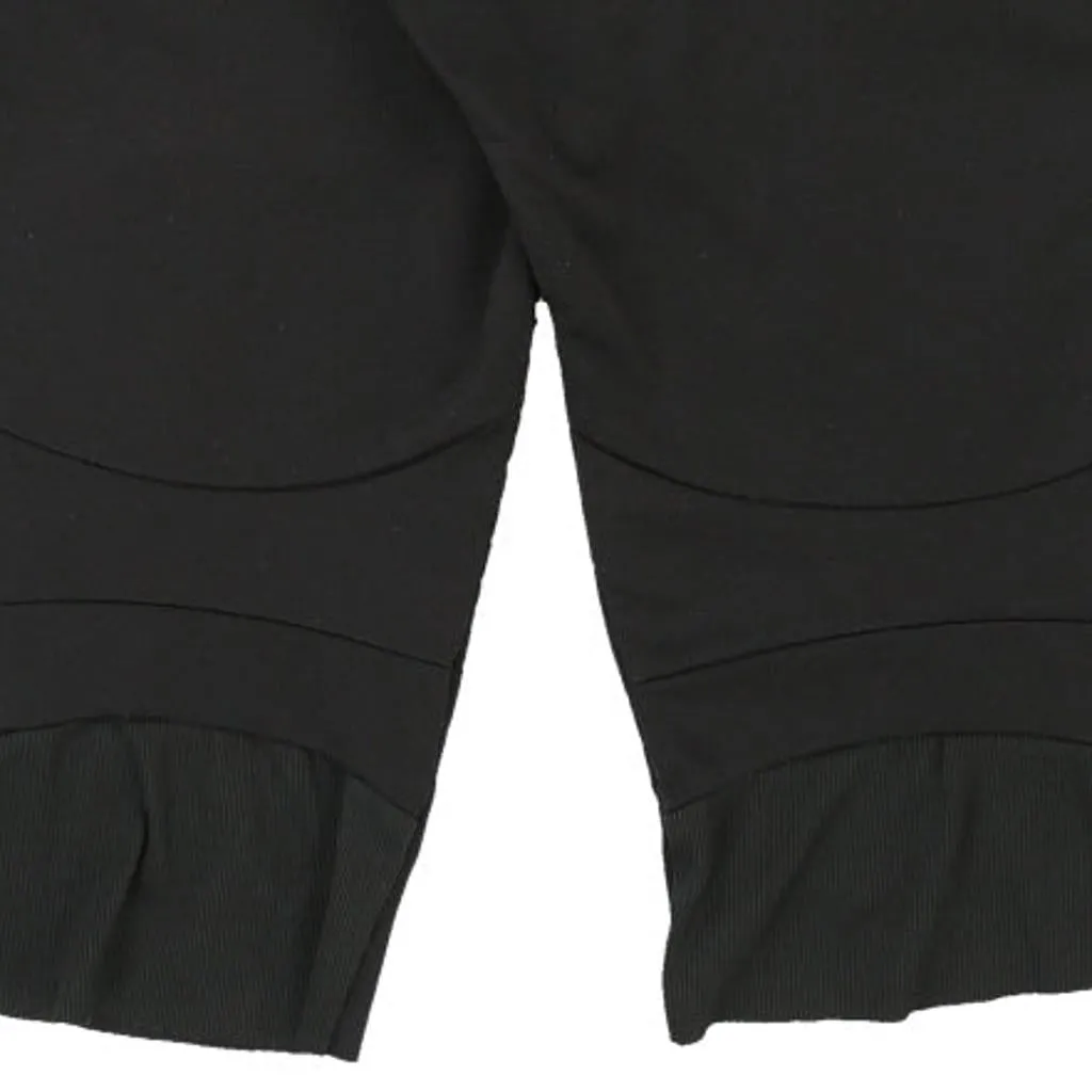 Asics Cropped Joggers - XL Black Cotton