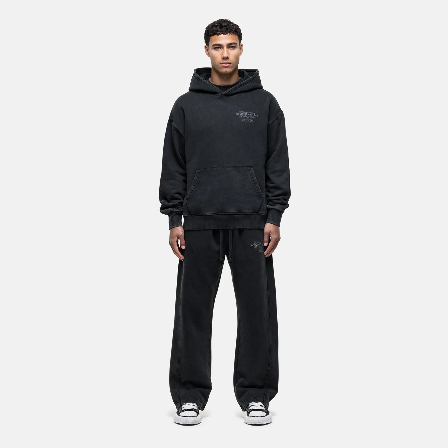 Atelier Washed Black Sweatpants