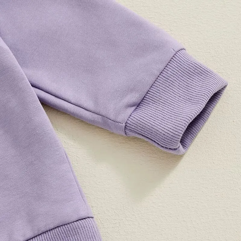 Auntie's Bestie Lavender Baby Set