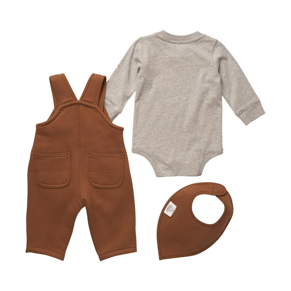 Baby Boy Born to Farm Bodysuit and Fleece Overalls CG8774