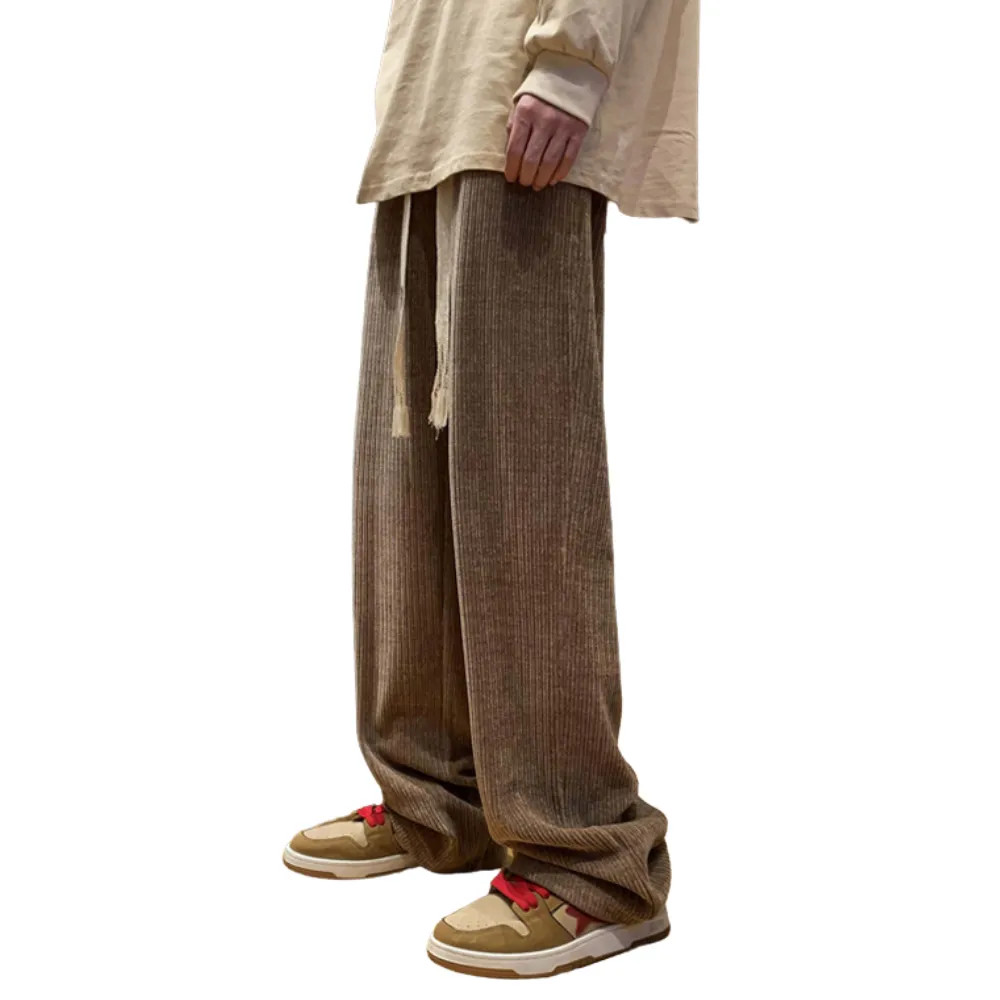 Badge Corduroy Sweatpants
