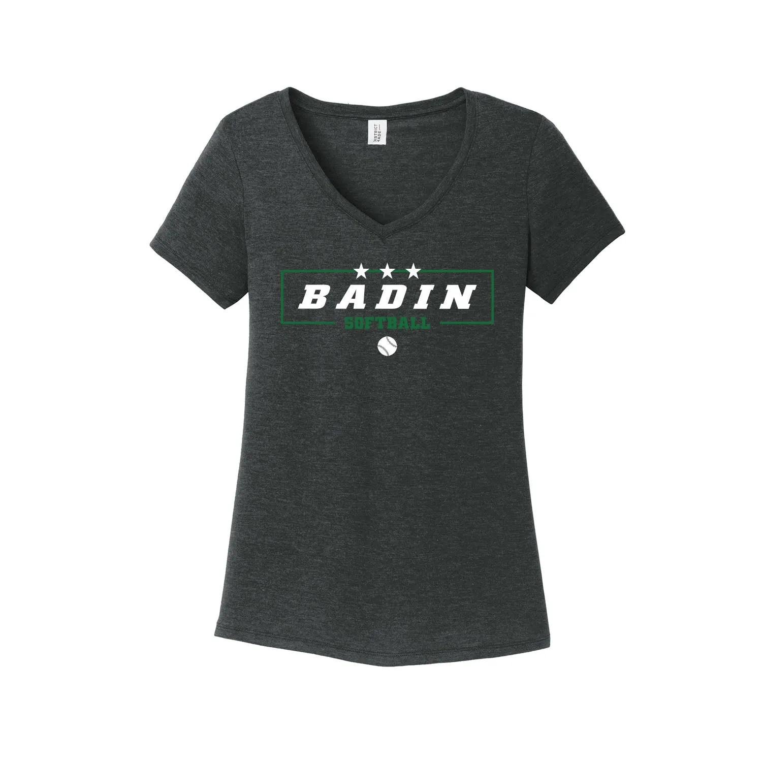 Badin Softball Women’s Perfect Tri V-Neck Tee