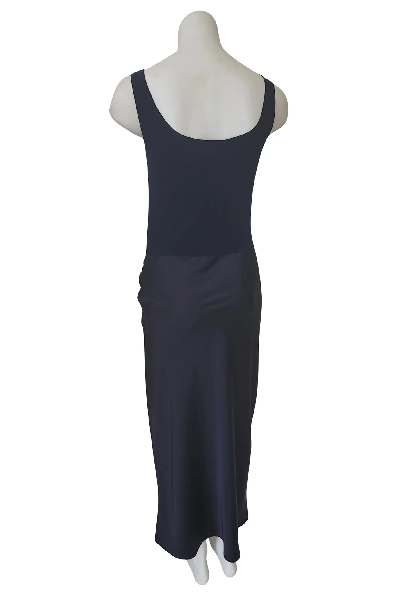 Bias Slip Dress, Ink