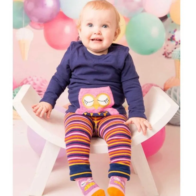 Blade & Rose Footless Tights - Betty Owl