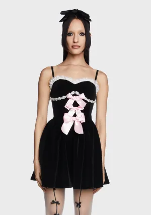 Bow Strapless Dress