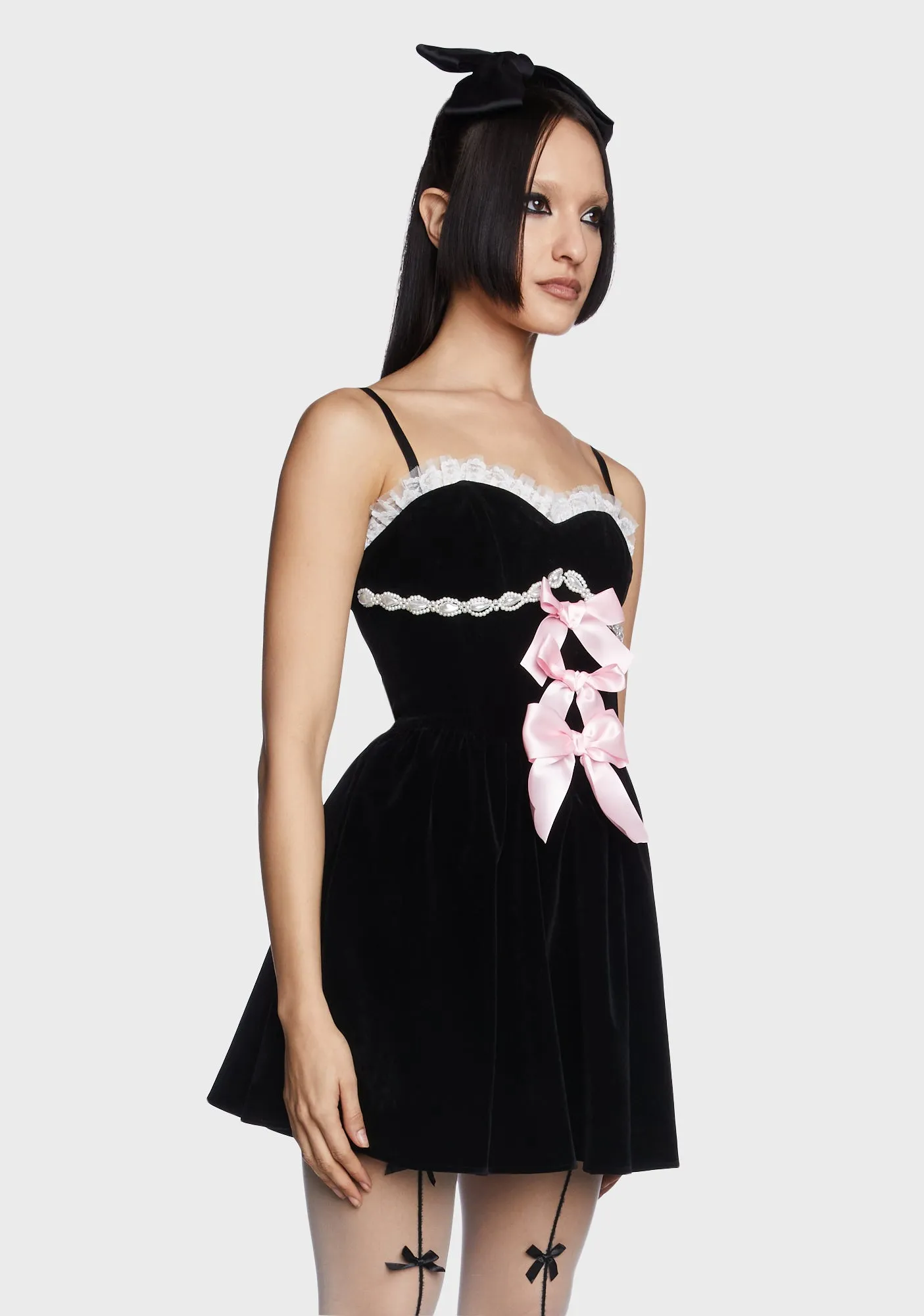 Bow Strapless Dress