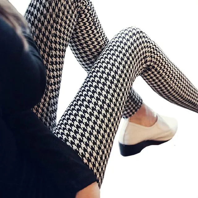 Camouflage Printing Elastic Leggings
