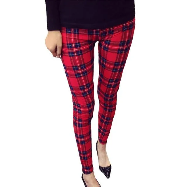 Camouflage Printing Elastic Leggings