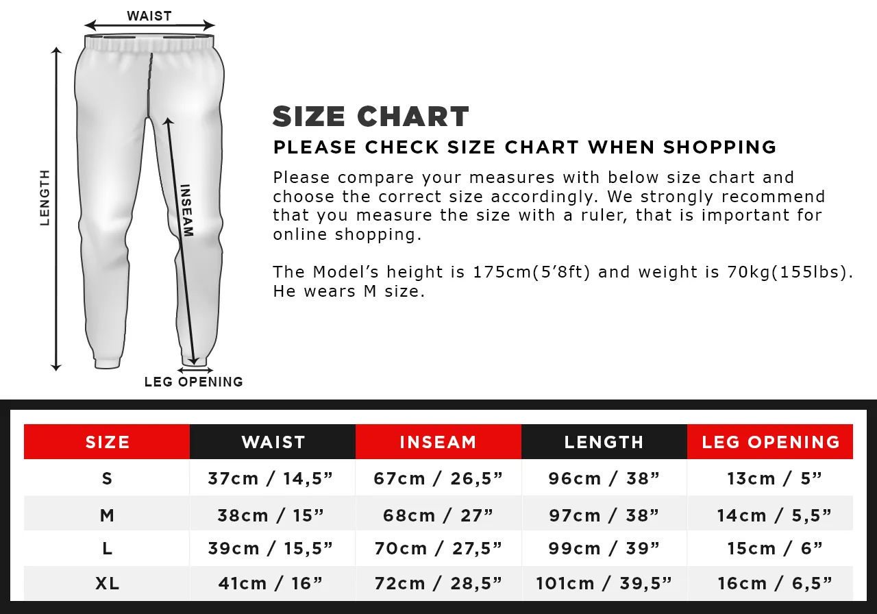 Cargo Jogger Sweatpants Side Stripes - Blue