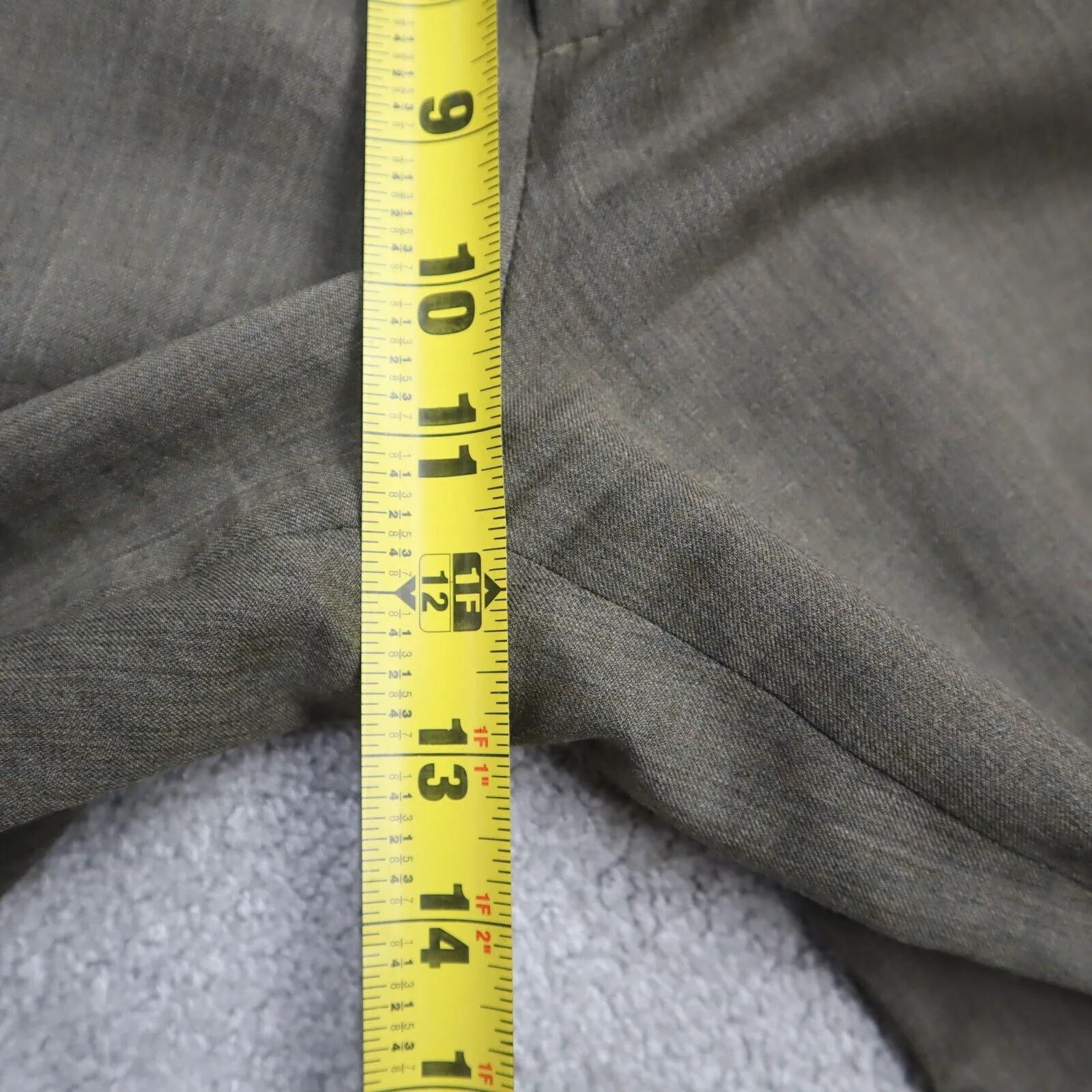 Dockers Mens Dress Pants Straight Leg Mid Rise Pockets Clay Green Size W34XL34