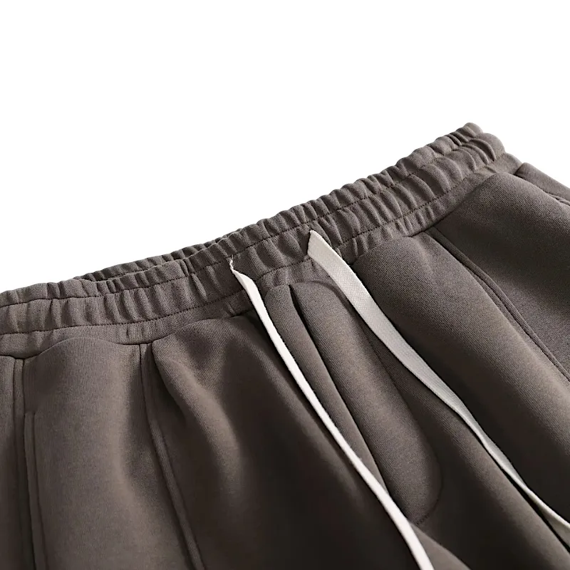 Double knit baggy joggers with spray dye
