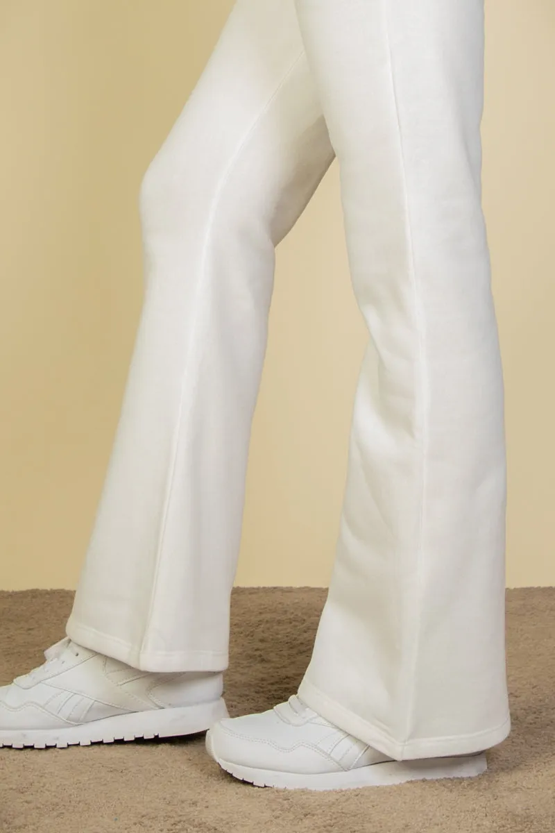 Drawstring Waist Slant Pocket Sweatpants
