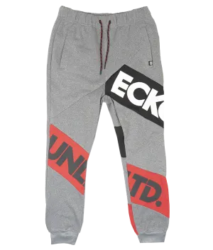 ECKO UNLTD FLEECE JOGGER PANTS GREY MARLED - EO31G663