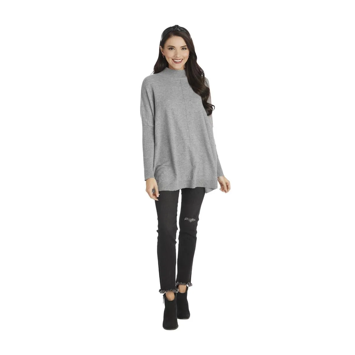 ELLIS MOCK NECK SWEATER