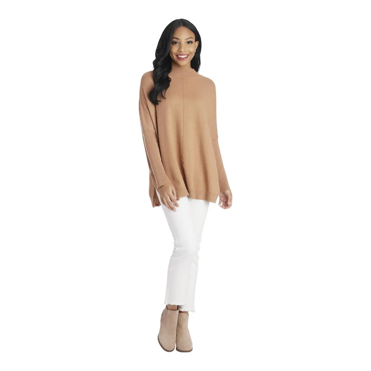 ELLIS MOCK NECK SWEATER