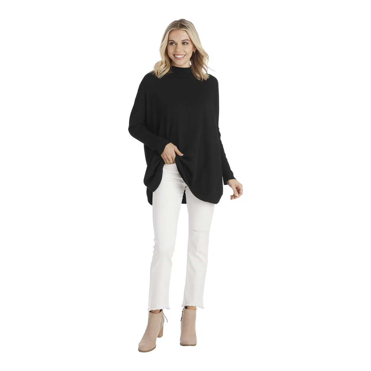 ELLIS MOCK NECK SWEATER