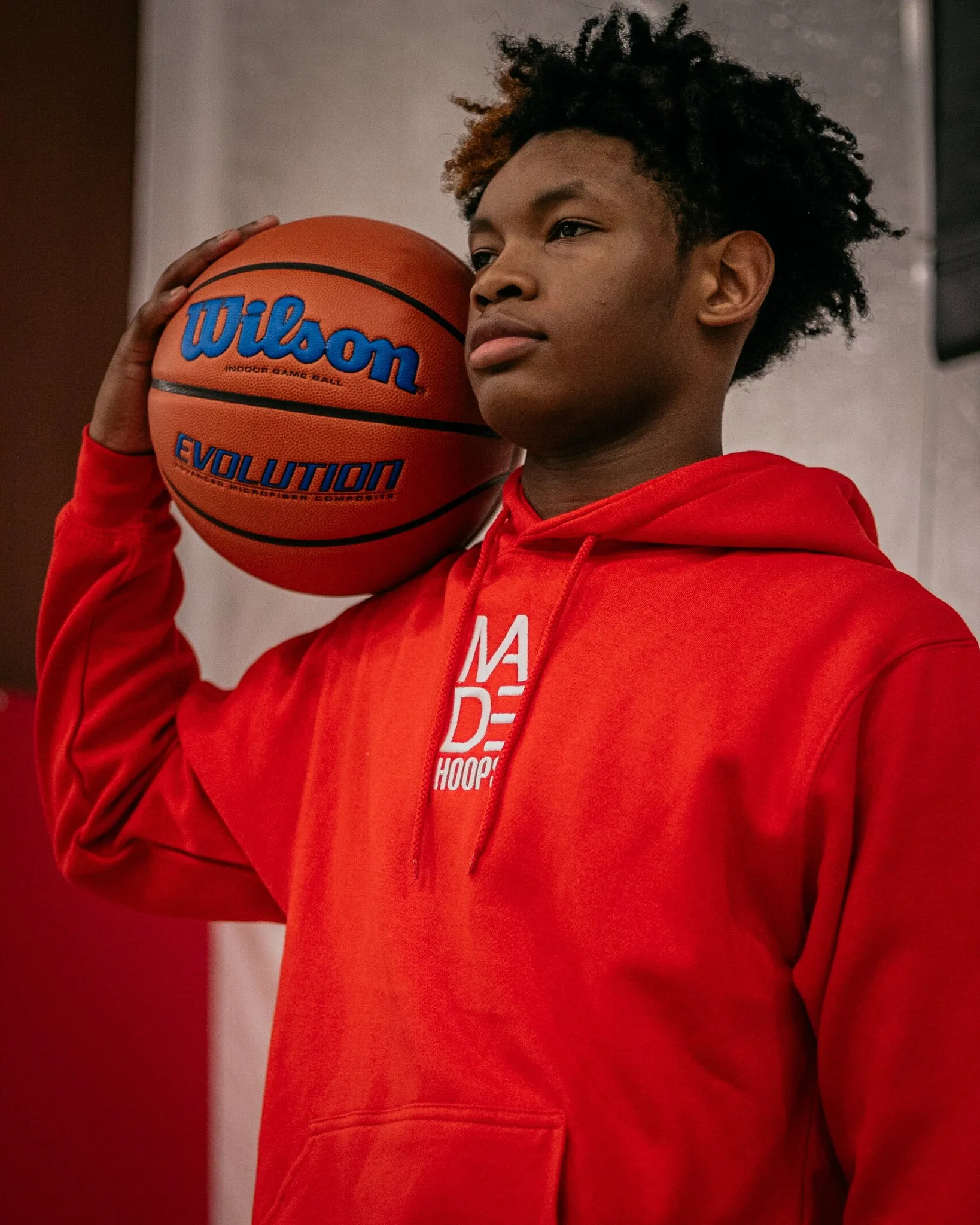 Essential Embroidered Logo Hoodie