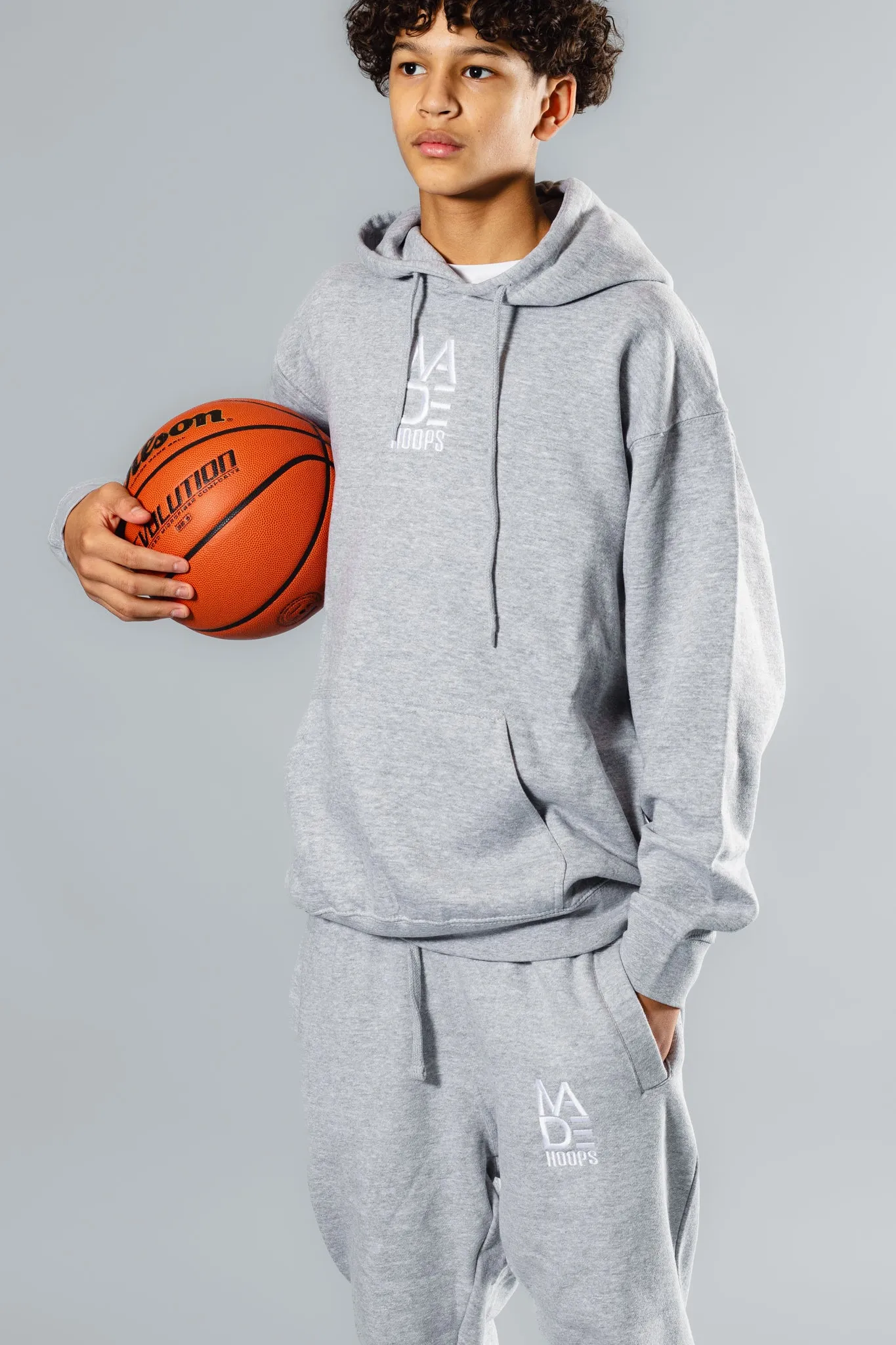 Essential Embroidered Logo Hoodie