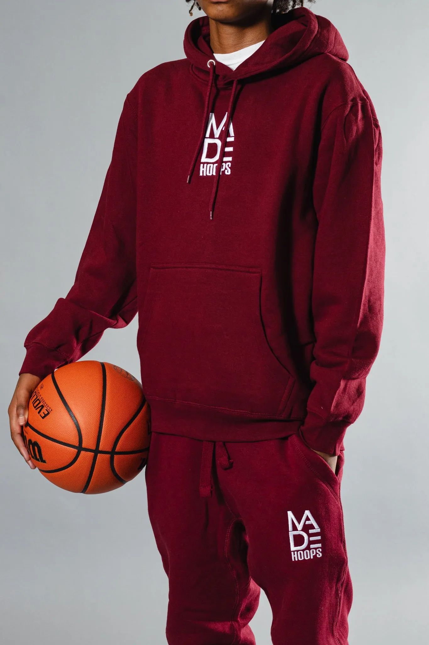 Essential Embroidered Logo Hoodie