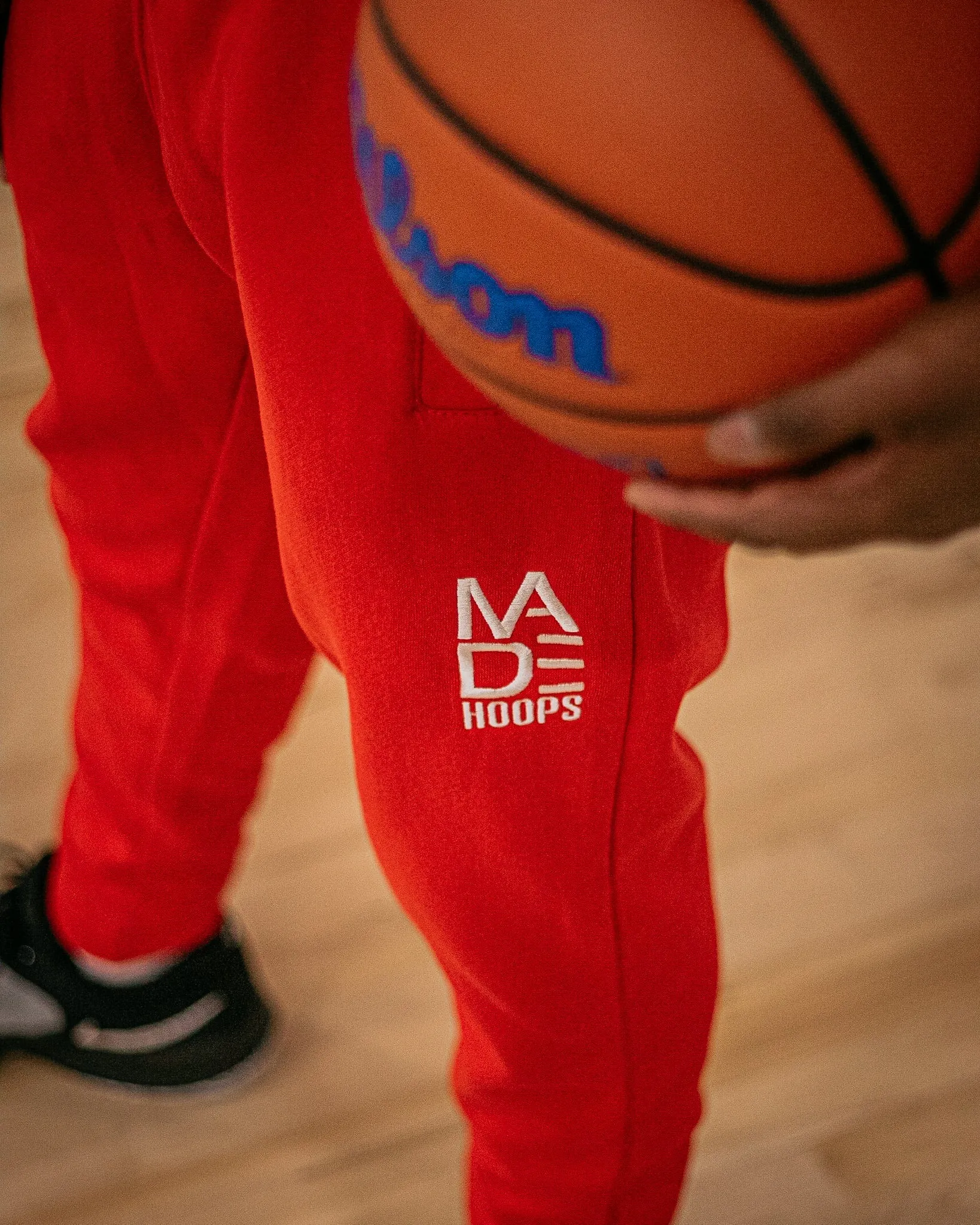 Essential Embroidered Logo Joggers