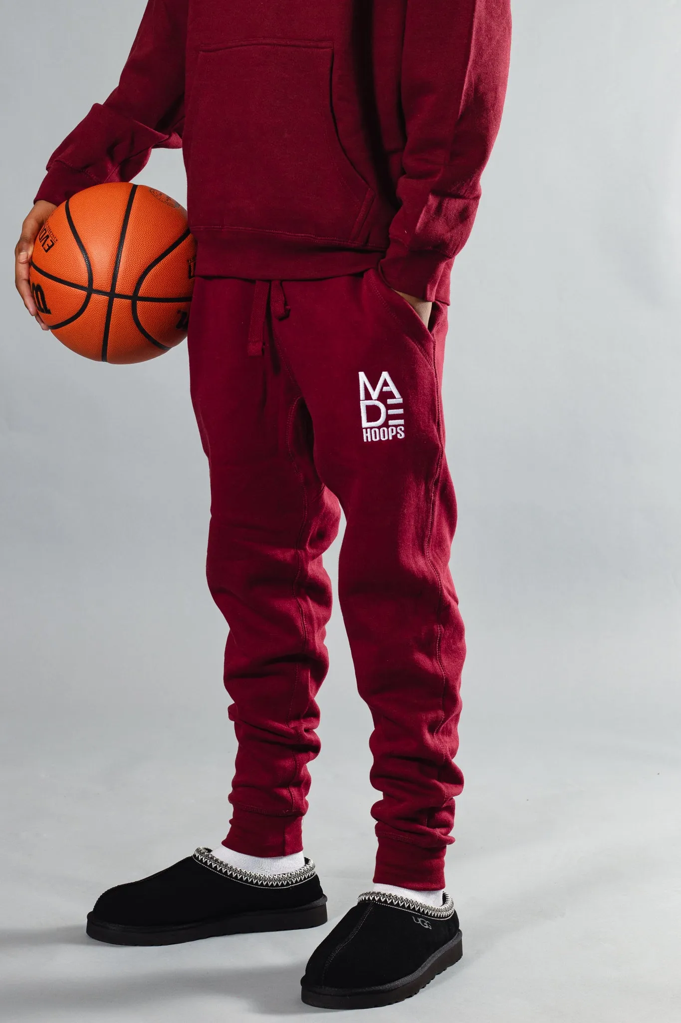 Essential Embroidered Logo Joggers