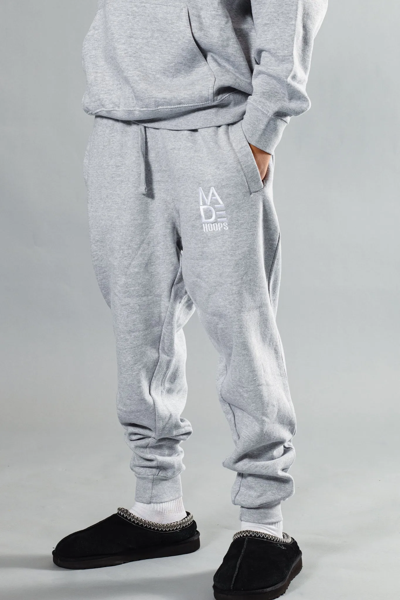 Essential Embroidered Logo Joggers